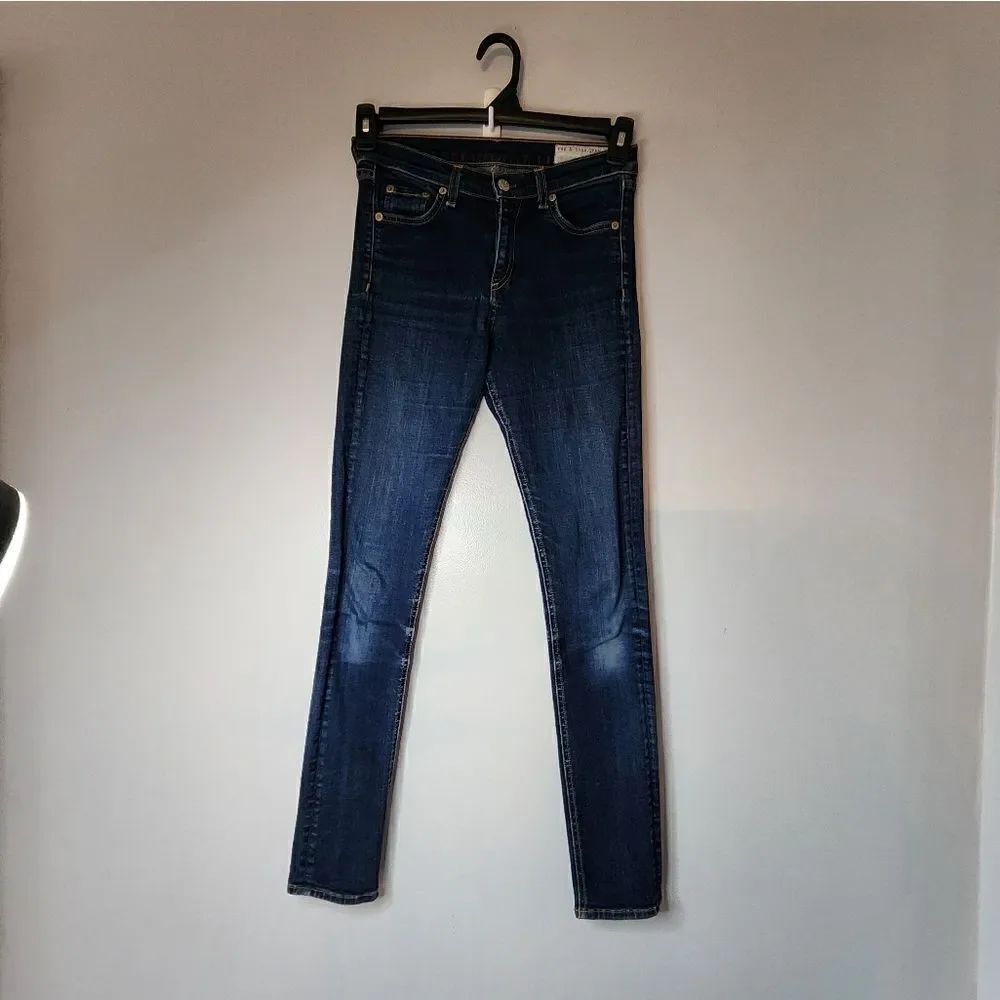 Rag & Bone Blue Wash Skinny Jeans Sz 27